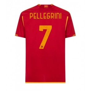 AS Roma Lorenzo Pellegrini #7 Domaci Dres 2023-24 Kratak Rukavima